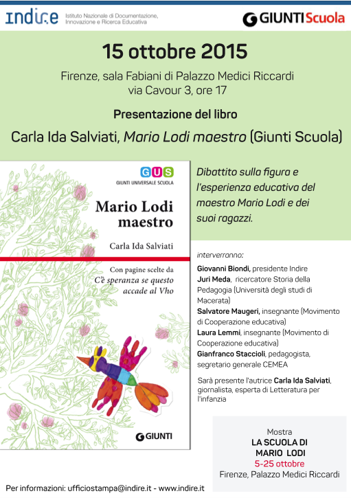 A Firenze una mostra fotografica e un libro dedicati all’esperienza culturale del maestro Mario Lodi | Giunti Scuola A Firenze una mostra fotografica e un libro dedicati all’esperienza culturale del maestro Mario Lodi | Giunti Scuola