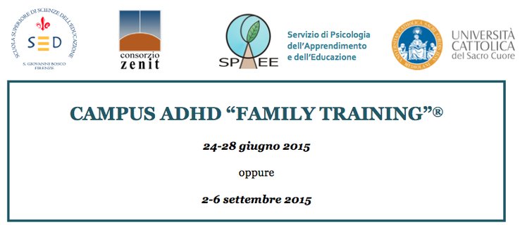 ADHD “FAMILY TRAINING”: un campus a Marina di Massa, a giugno e settembre | Giunti Scuola