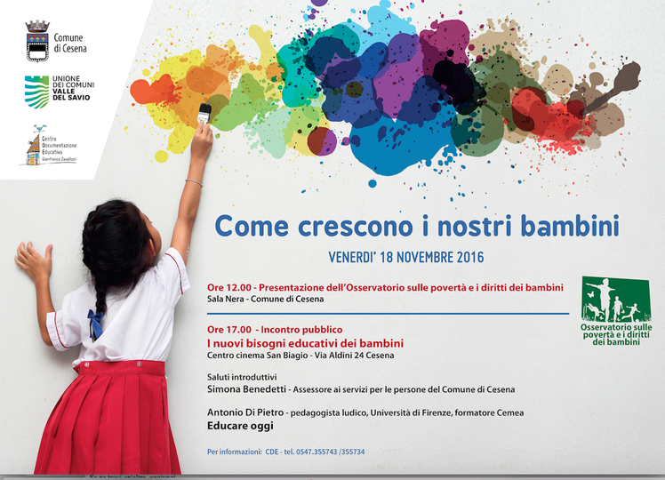 Come crescono i nostri bambini? Un incontro a Cesena | Giunti Scuola