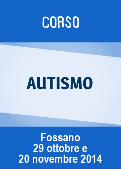 Fossano (CN) - Due corsi sull'autismo a ottobre e novembre | Giunti Scuola
