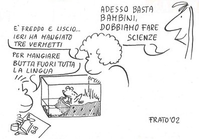 Le vignette di Frato - Facciamo scienze? | Giunti Scuola Le vignette di Frato - Facciamo scienze? | Giunti Scuola