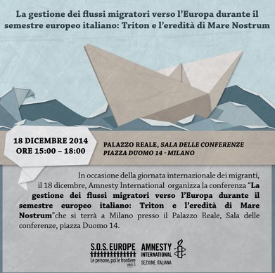 Oggi a Milano una conferenza sulle politiche migratorie e di asilo dell'Ue | Giunti Scuola