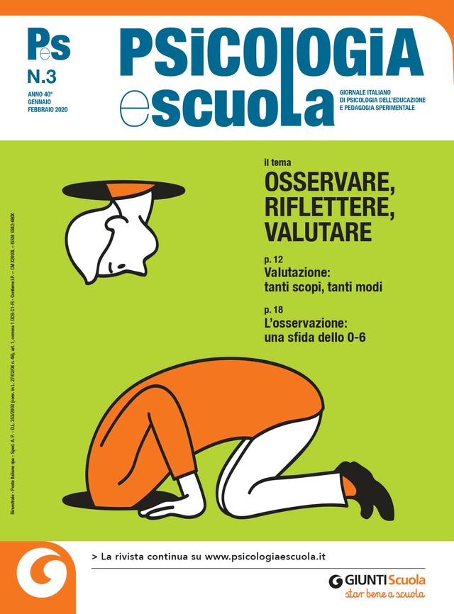 Psicologia e Scuola - 3 Gennaio Febbraio 2020 | Giunti Scuola
