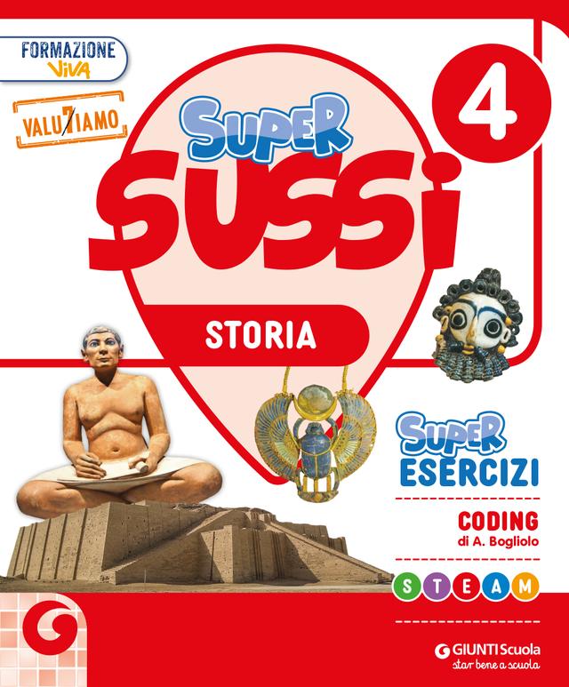 SuperSussi CL. 4 - Confezione Vendita Unica | Giunti Scuola SuperSussi CL. 4 - Confezione Vendita Unica libro di testo Sussidiario delle discipline (4-5) 4ª | Giunti Scuola