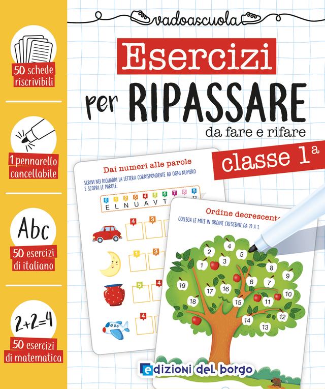 Esercizi per ripassare classe 1 | Giunti Scuola Esercizi per ripassare classe 1 | Giunti Scuola