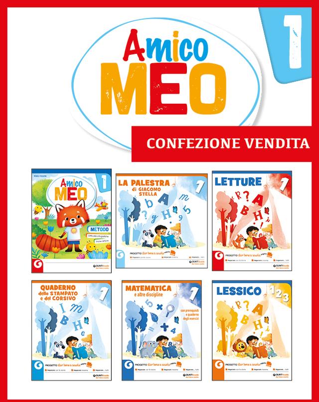 Amico Meo cl. 1 - Confezione vendita | Giunti Scuola Amico Meo cl. 1 - Confezione vendita libro di testo Corso per il triennio (1-2-3) 1ª | Giunti Scuola