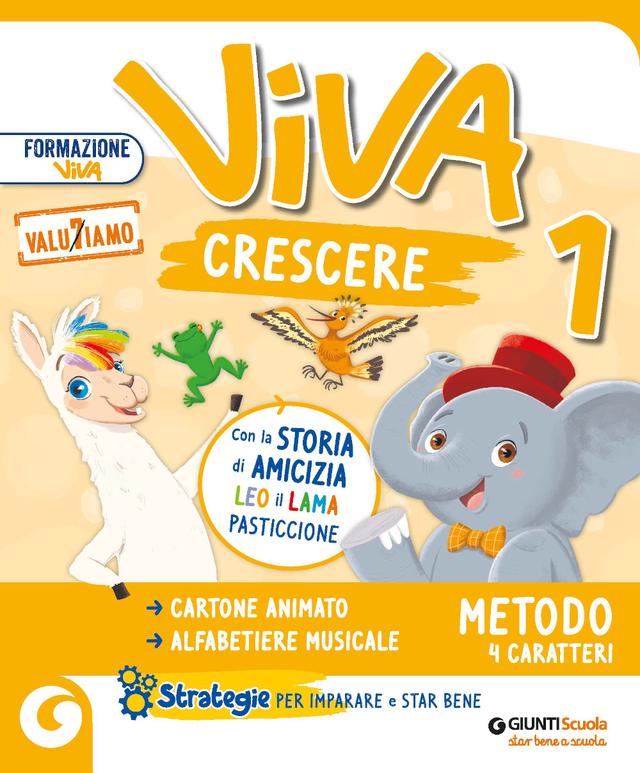 Viva Crescere 4 Caratteri CL. 1 Confezione Vendita | Giunti Scuola Viva Crescere 4 Caratteri CL. 1 Confezione Vendita libro di testo Corso per il triennio (1-2-3) 1ª | Giunti Scuola