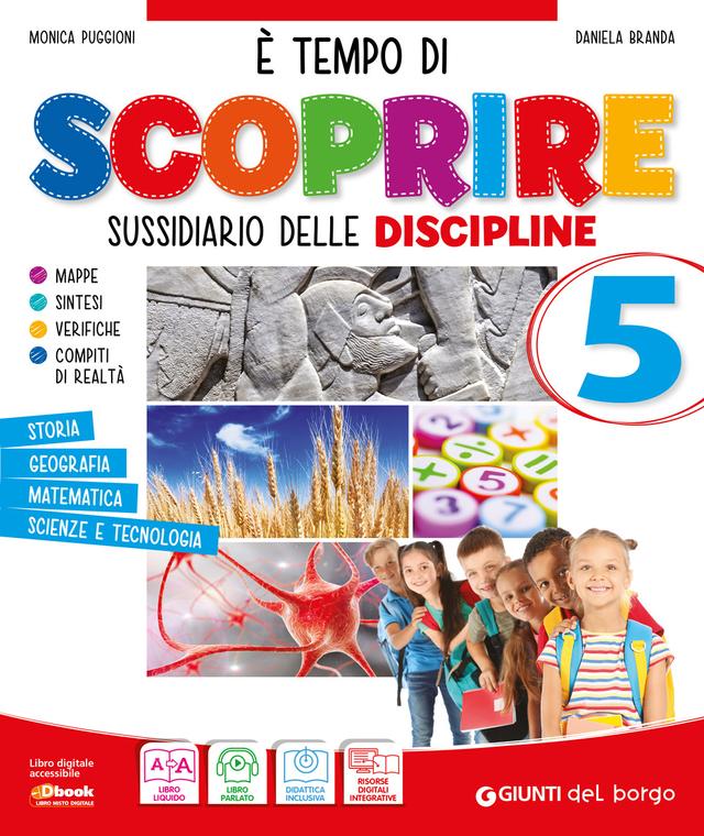 E' tempo di scoprire classe 5 confezione vendita libro di testo Sussidiario delle discipline (4-5) | Giunti Scuola E' tempo di scoprire classe 5 confezione vendita libro di testo Sussidiario delle discipline (4-5) | Giunti Scuola
