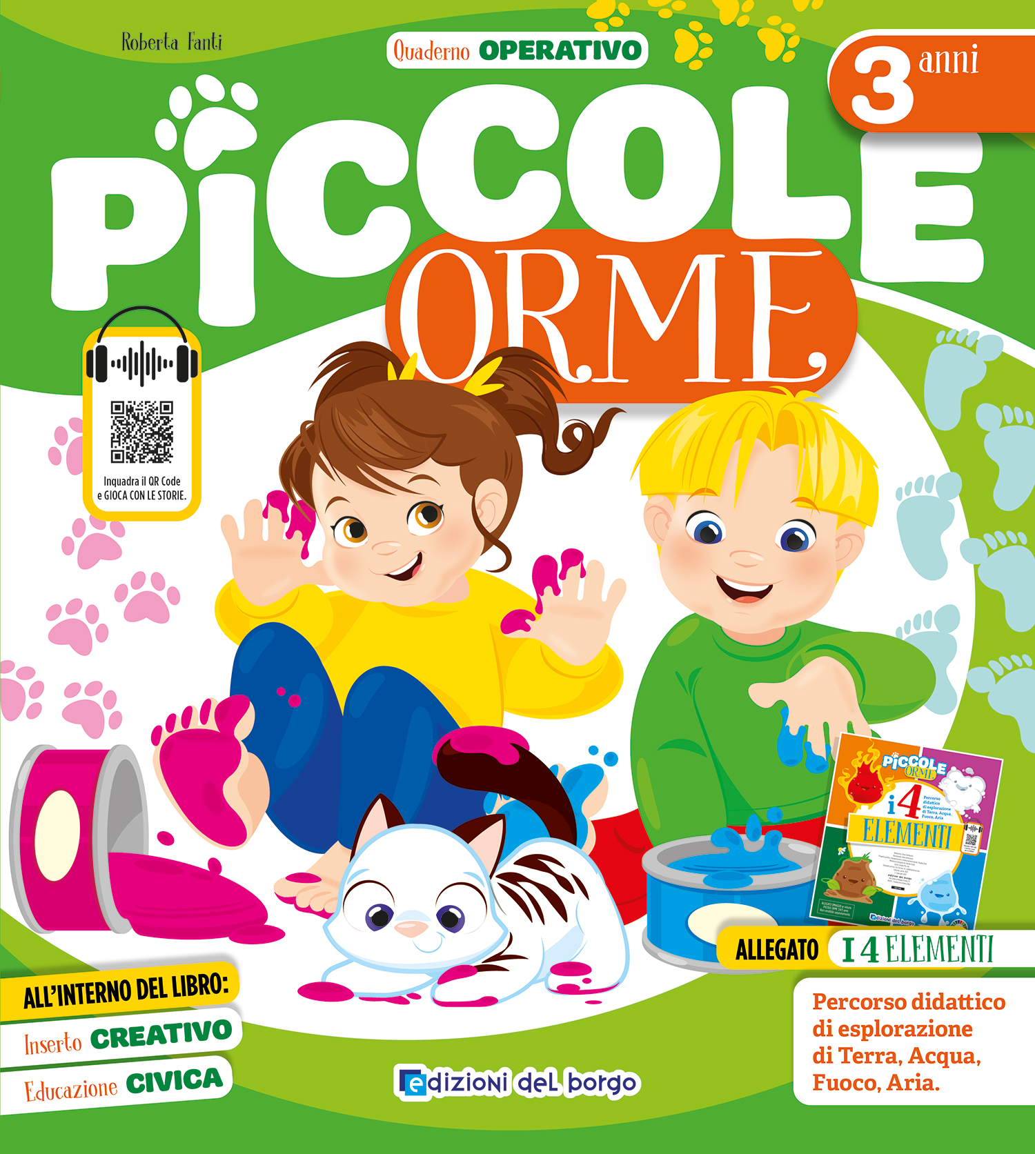Piccole orme - 3 anni Infanzia-DelBorgo | Giunti Scuola Piccole orme - 3 anni Infanzia-DelBorgo | Giunti Scuola