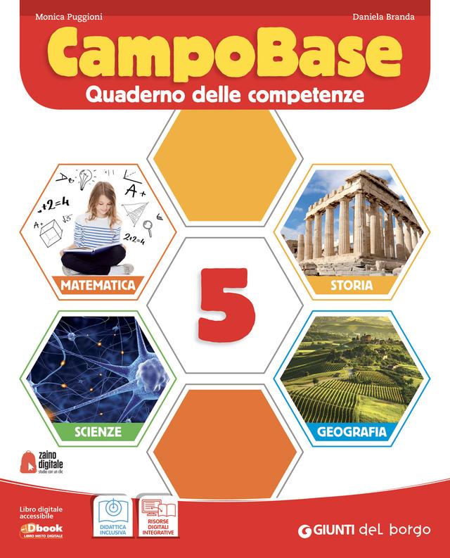 CampoBase 5 - Quaderno delle competenze 5ª | Giunti Scuola CampoBase 5 - Quaderno delle competenze 5ª | Giunti Scuola