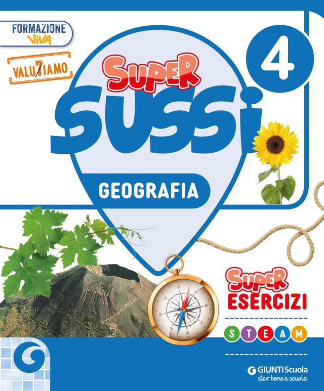 SuperSussi - Geografia 4 | Giunti Scuola SuperSussi - Geografia 4 libro di testo Sussidiario delle discipline (4-5) 4ª | Giunti Scuola