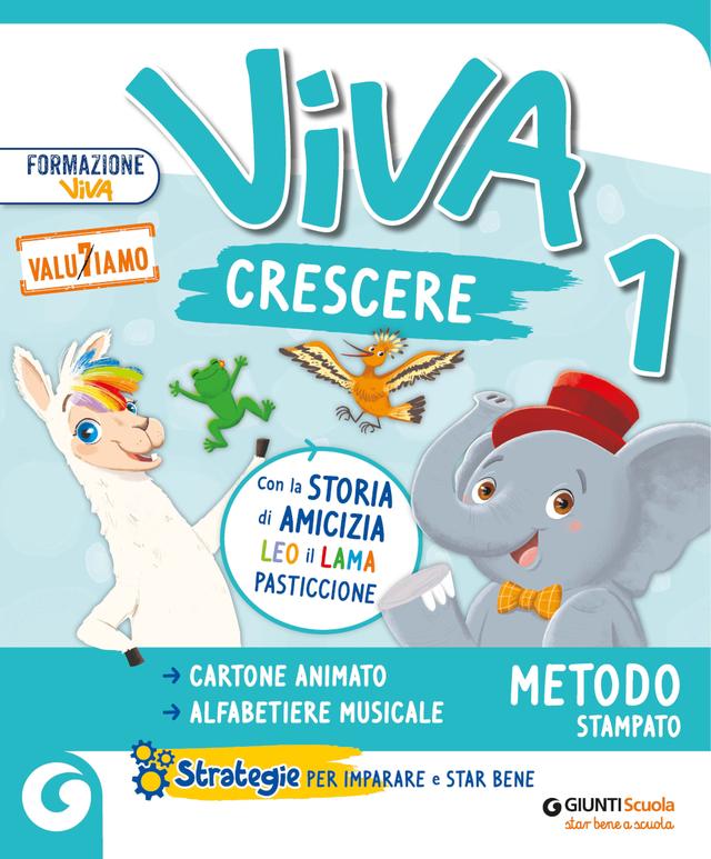 Viva Crescere Stampato CL. 1 Confezione Vendita | Giunti Scuola Viva Crescere Stampato CL. 1 Confezione Vendita libro di testo Corso per il triennio (1-2-3) 1ª | Giunti Scuola