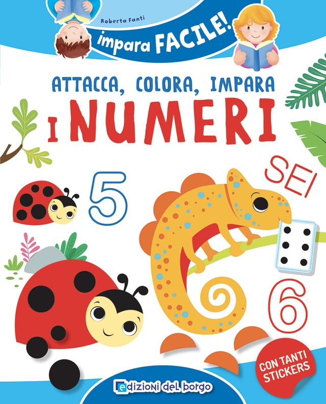 Attaca colora impara i numeri | Giunti Scuola Attaca colora impara i numeri | Giunti Scuola