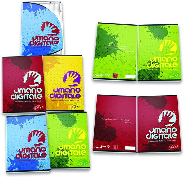 Confezione 10 pezzi quadernoni Pigna | Giunti Scuola Confezione 10 pezzi quadernoni Pigna | Giunti Scuola