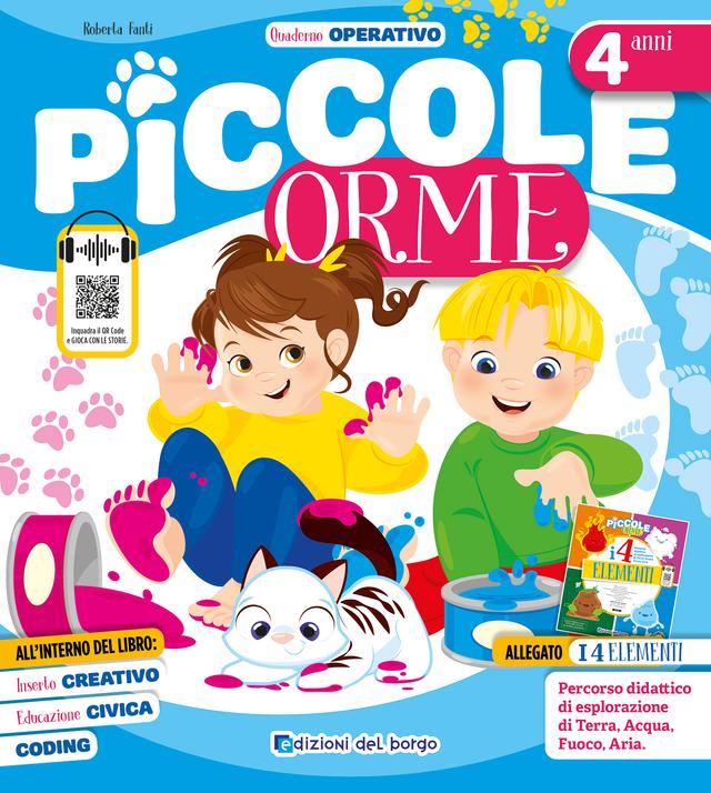 Piccole orme - 4 anni Infanzia-DelBorgo | Giunti Scuola Piccole orme - 4 anni Infanzia-DelBorgo | Giunti Scuola