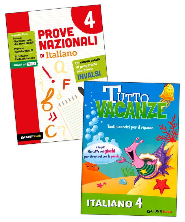 Pacchetto Vacanze e Invalsi Italiano 4 | Giunti Scuola Pacchetto Vacanze e Invalsi Italiano 4 Pacchetti speciali 4ª | Giunti Scuola