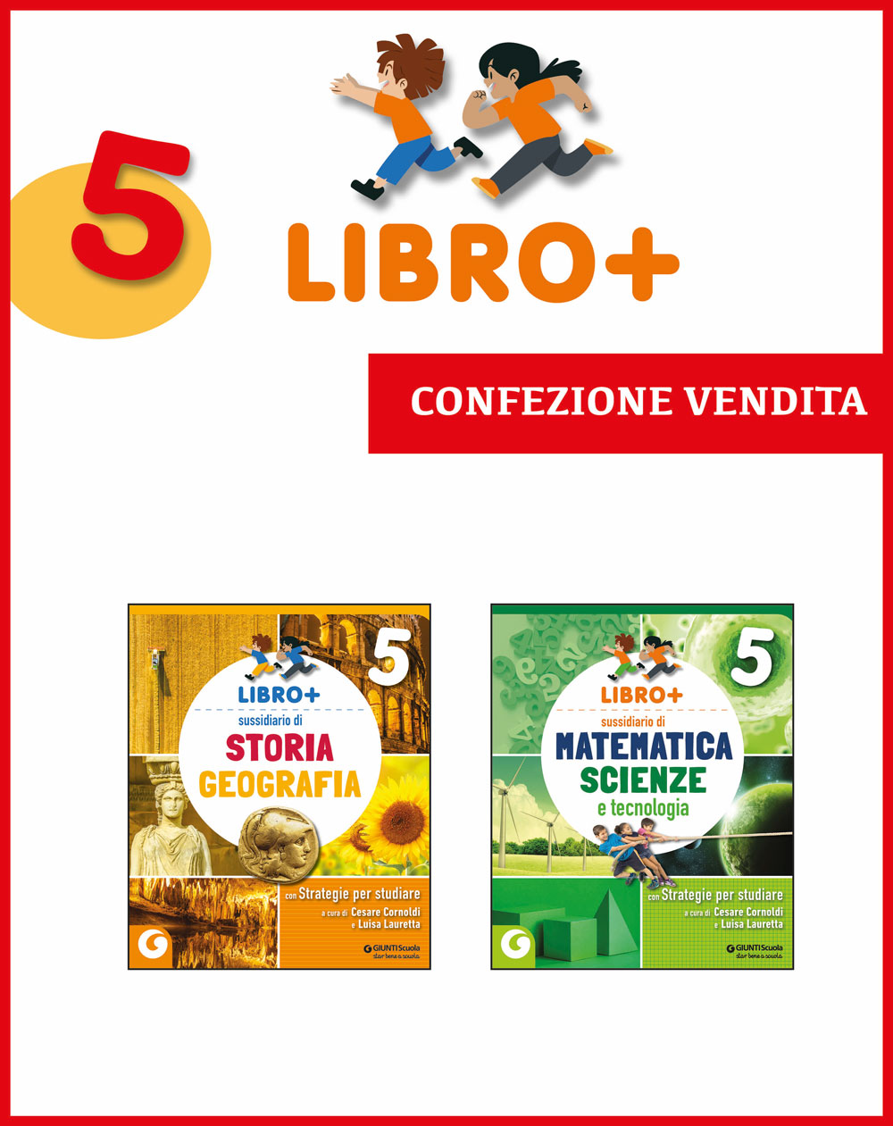 LIBRO + cl. 5 - Confezione Vendita | Giunti Scuola LIBRO + cl. 5 - Confezione Vendita libro di testo Sussidiario delle discipline (4-5) | Giunti Scuola