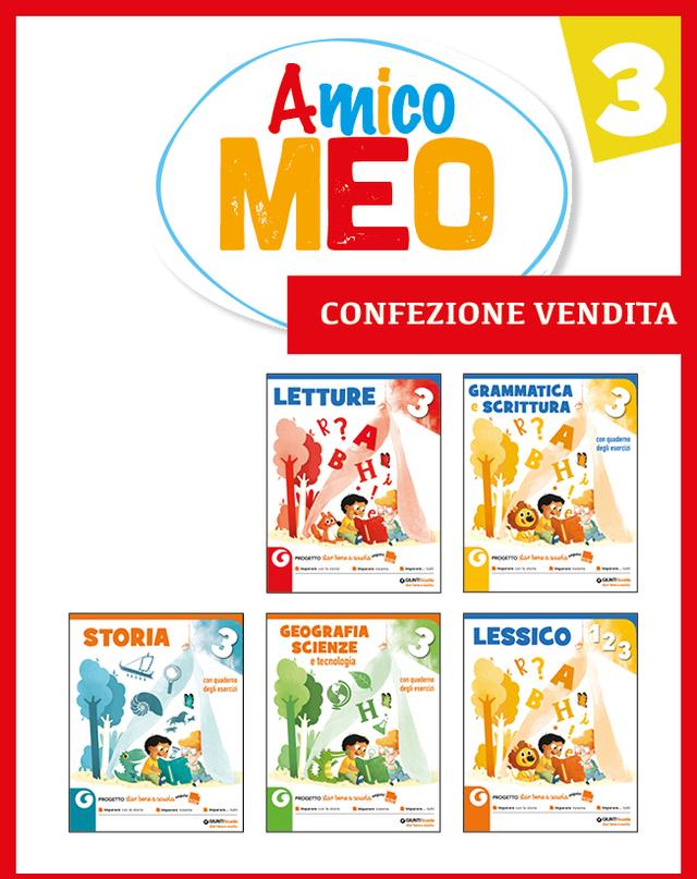 Amico Meo cl. 3 - confezione vendita | Giunti Scuola Amico Meo cl. 3 - confezione vendita libro di testo Corso per il triennio (1-2-3) | Giunti Scuola