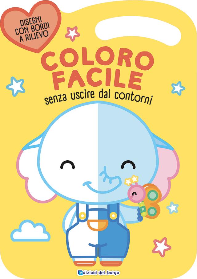 Coloro facile - Elefante | Giunti Scuola Coloro facile - Elefante | Giunti Scuola