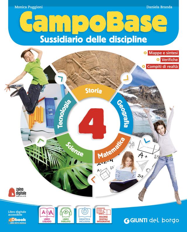 CampoBase 4 - Sussidiario delle discipline | Giunti Scuola CampoBase 4 - Sussidiario delle discipline | Giunti Scuola