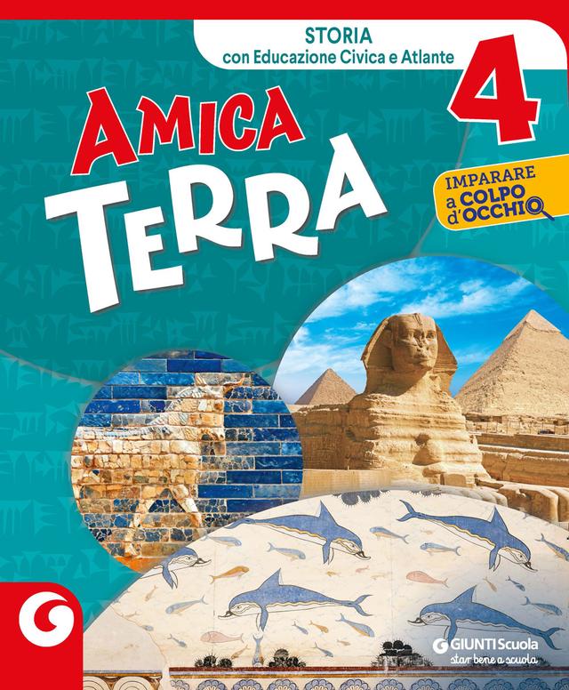 Amica Terra CL. 4 Confezione Vendita | Giunti Scuola Amica Terra CL. 4 Confezione Vendita libro di testo Sussidiario delle discipline (4-5) 4ª | Giunti Scuola