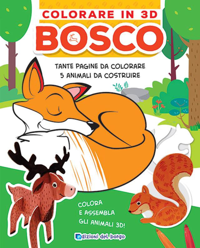 Colorare in 3D Bosco | Giunti Scuola Colorare in 3D Bosco | Giunti Scuola