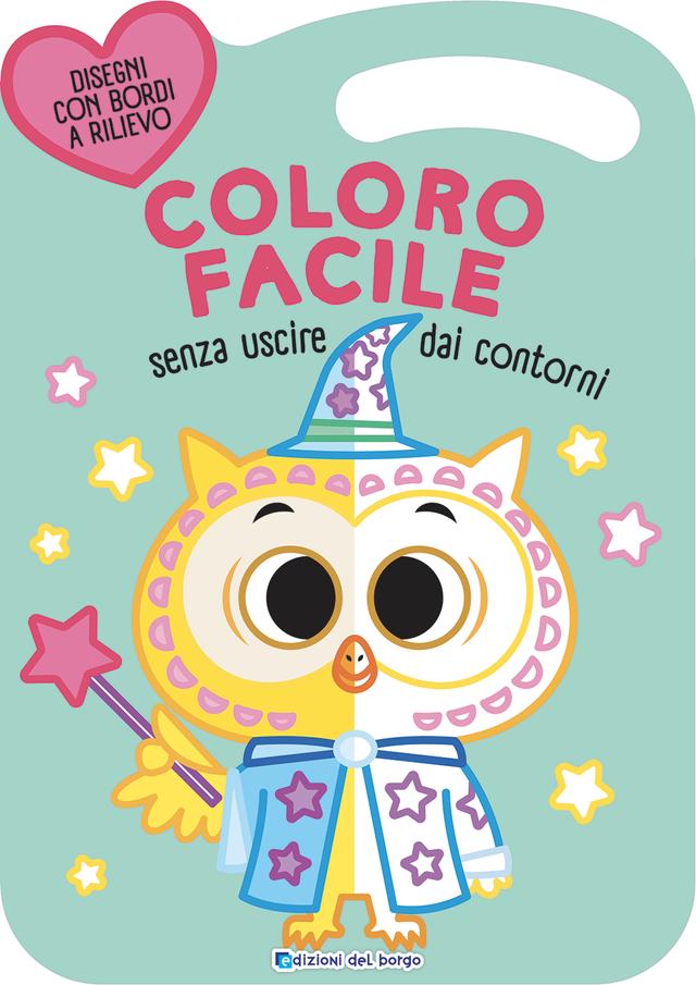 Coloro facile - Gufo | Giunti Scuola Coloro facile - Gufo | Giunti Scuola