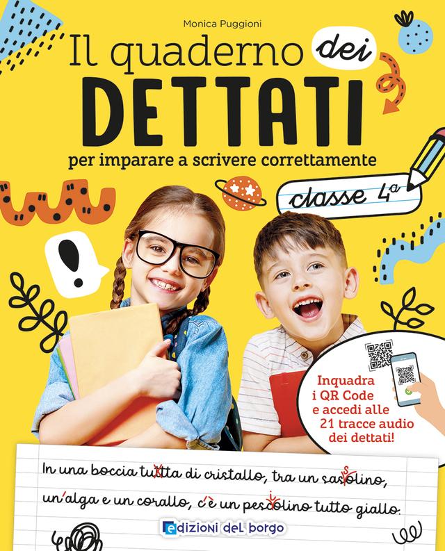 Il quaderno dei dettati classe 4 | Giunti Scuola Il quaderno dei dettati classe 4 | Giunti Scuola