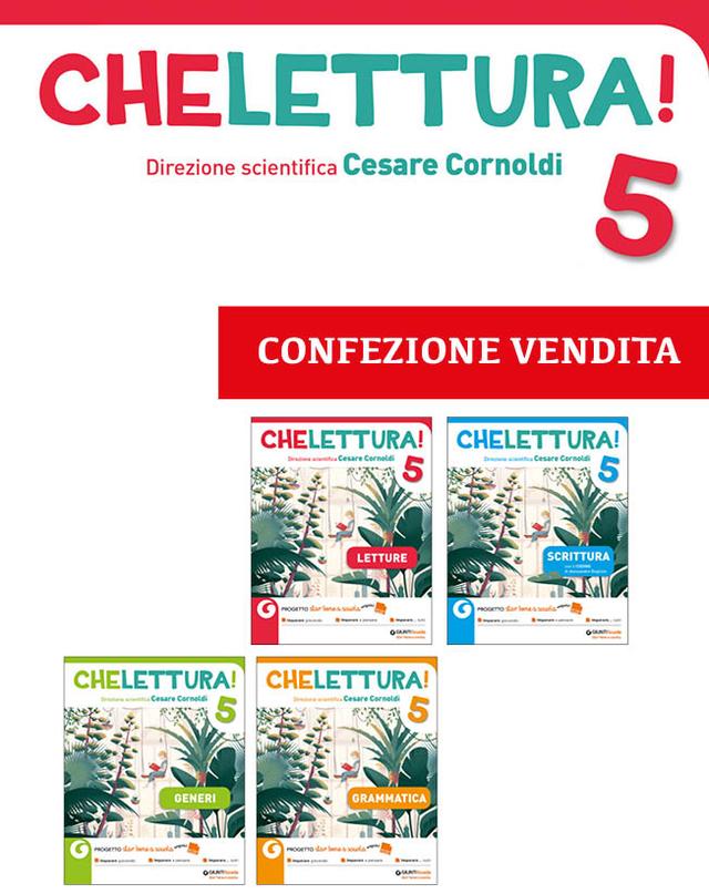 Che lettura 5 - confezione vendita | Giunti Scuola Che lettura 5 - confezione vendita libro di testo Sussidiario dei linguaggi (4-5) 5ª | Giunti Scuola