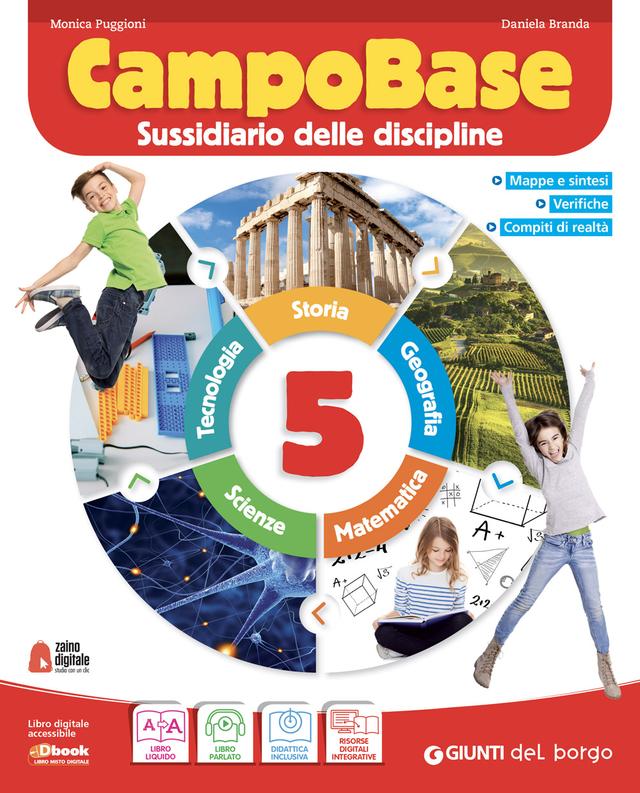 CampoBase 5 - Confezione vendita - VERSIONE VOLUME UNICO 5ª | Giunti Scuola CampoBase 5 - Confezione vendita - VERSIONE VOLUME UNICO 5ª | Giunti Scuola
