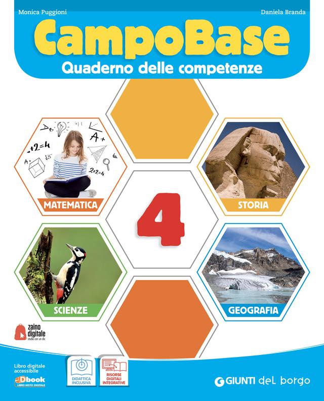 CampoBase 4 - Quaderno delle competenze 4ª | Giunti Scuola CampoBase 4 - Quaderno delle competenze 4ª | Giunti Scuola