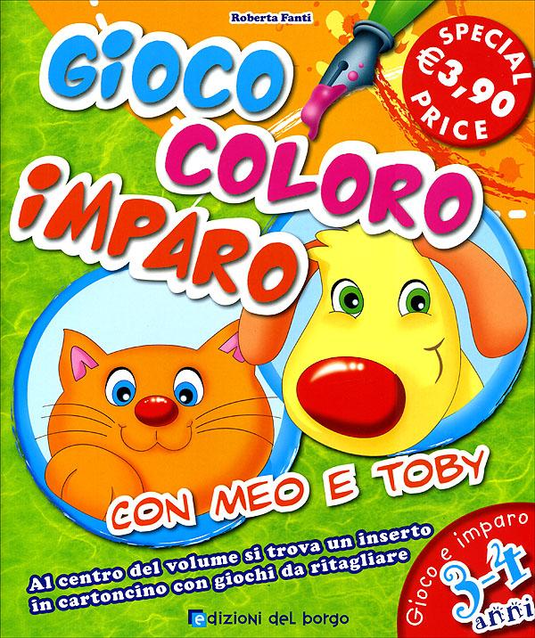 Gioco Coloro Imparo con Meo e Toby 3-4 anni | Giunti Scuola Gioco Coloro Imparo con Meo e Toby 3-4 anni | Giunti Scuola