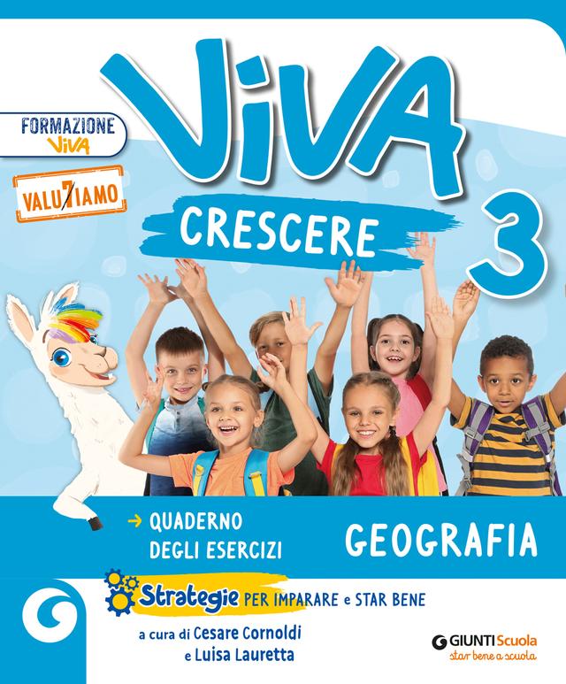 Viva Crescere - Geografia classe 3 | Giunti Scuola Viva Crescere - Geografia classe 3 libro di testo Corso per il triennio (1-2-3) 3ª | Giunti Scuola