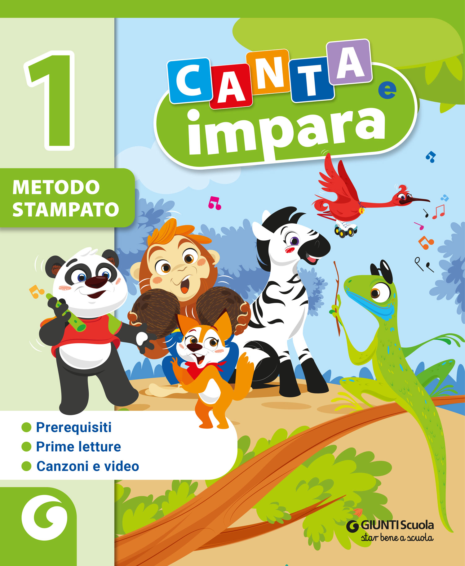 CANTA E IMPARA Stampato - cl 1 Confezione vendita | Giunti Scuola CANTA E IMPARA Stampato - cl 1 Confezione vendita libro di testo Corso per il triennio (1-2-3) | Giunti Scuola