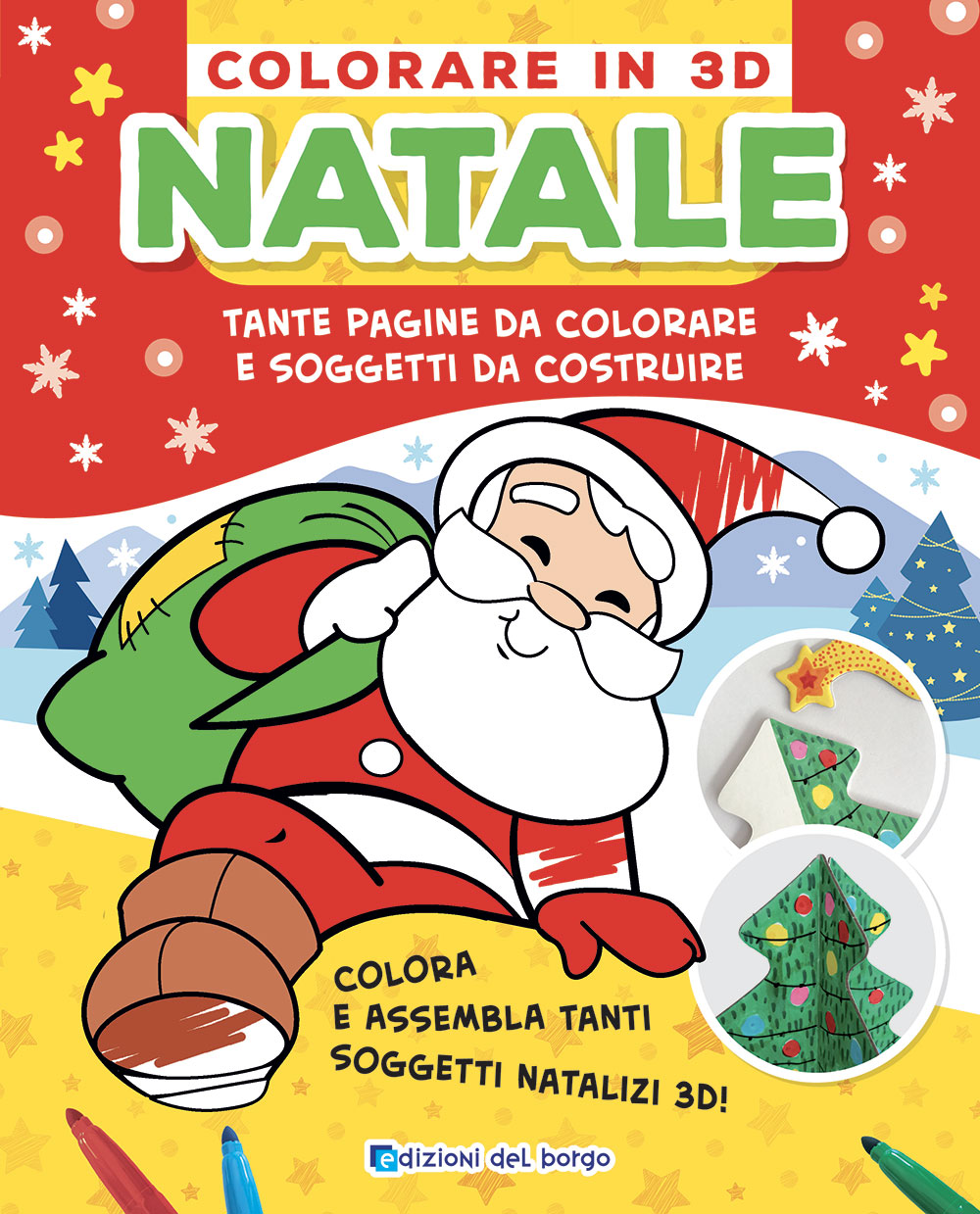 Colorare in 3D - Natale Altro | Giunti Scuola Colorare in 3D - Natale Altro | Giunti Scuola