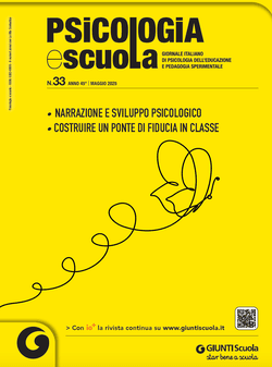 Psicologia e Scuola n. 33 anno 2025 | Giunti Scuola Psicologia e Scuola n. 33 anno 2025 | Giunti Scuola