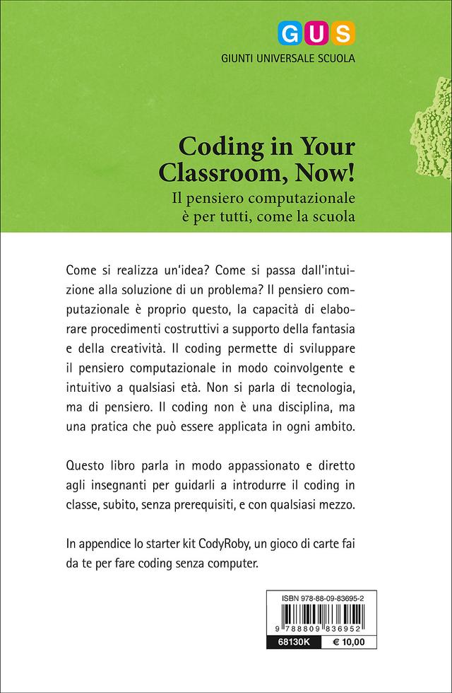 Coding in Your Classroom, Now! | Giunti Scuola