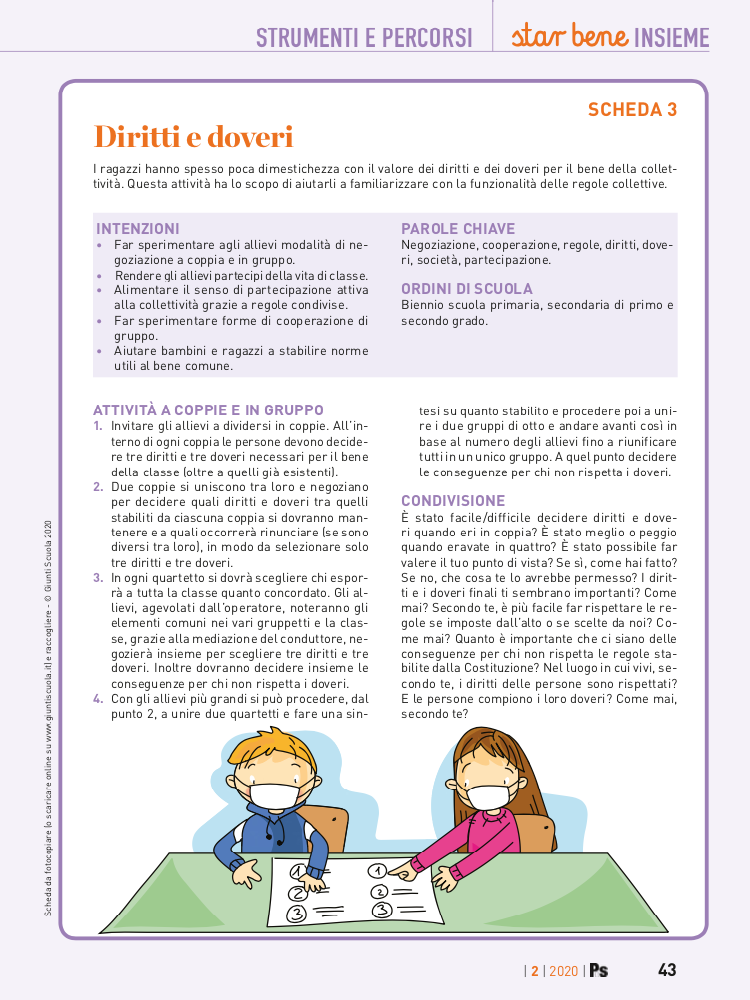 Diritti E Doveri Diritti E Doveri Giunti Scuola