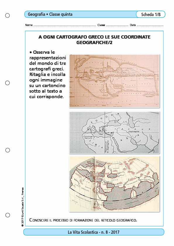 A Ogni Cartografo Greco Le Sue Coordinate 2 A Ogni Cartografo Greco Le Sue Coordinate 2 Giunti Scuola