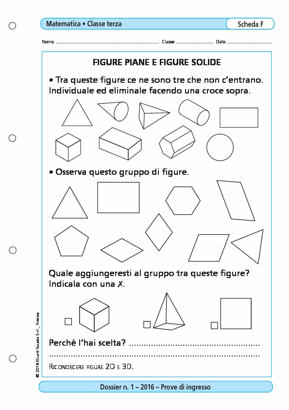 Figure Piane E Figure Solide Figure Piane E Figure Solide Giunti Scuola