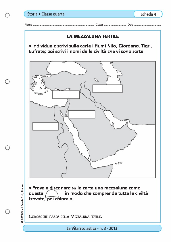 La Mezzaluna Fertile La Mezzaluna Fertile Giunti Scuola