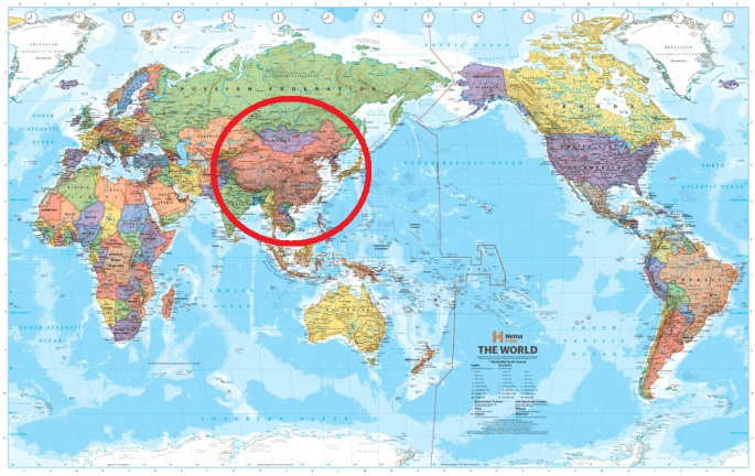 Cos'è un planisfero e perché non tutti i Paesi rappresentano il