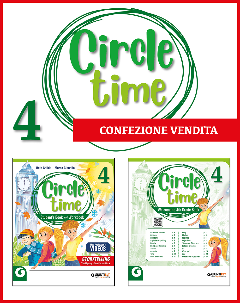 Circle Time cl. 4 - Confezione Vendita | Giunti Scuola