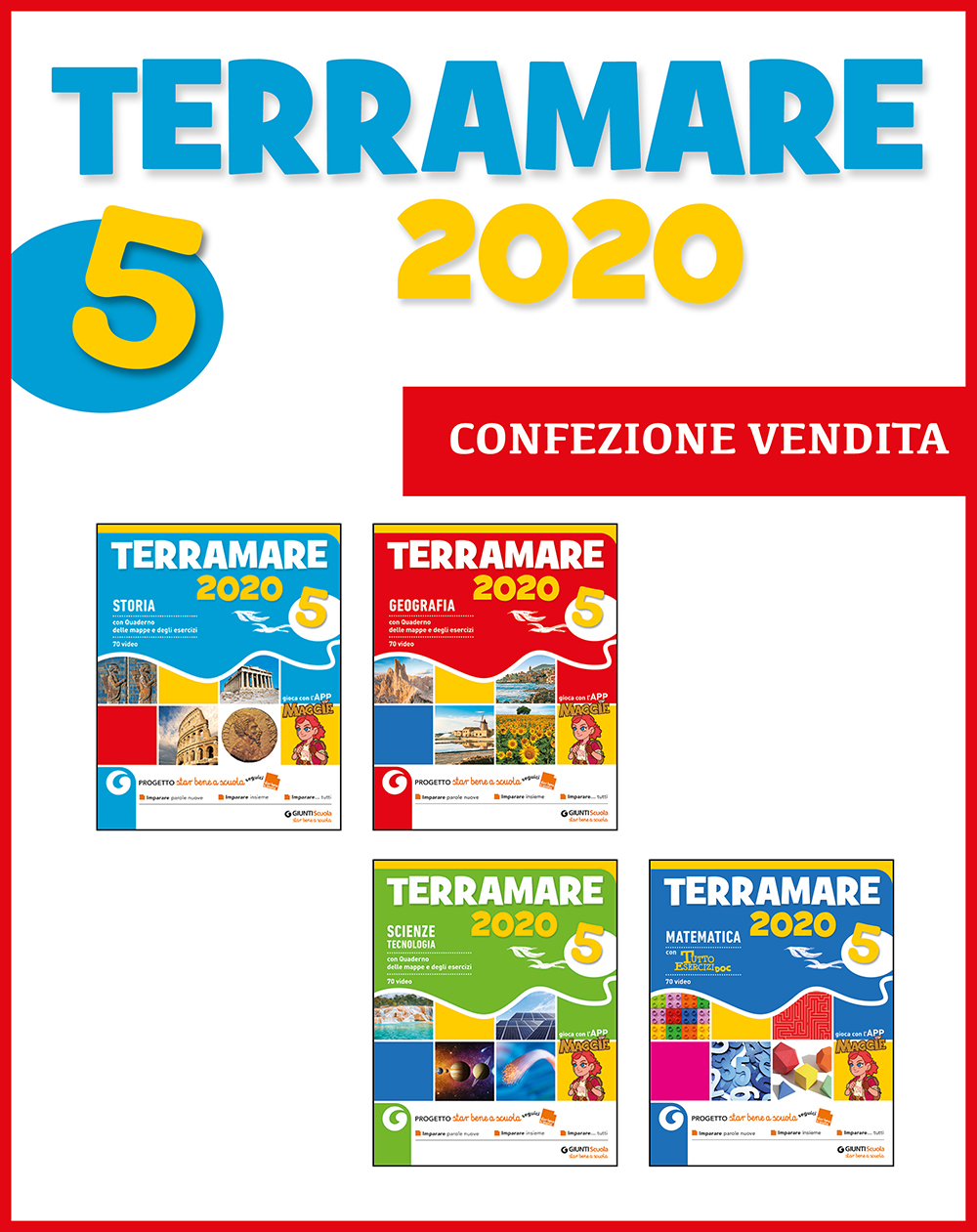 Terramare 2020 cl. 5 - Confezione Vendita | Giunti Scuola