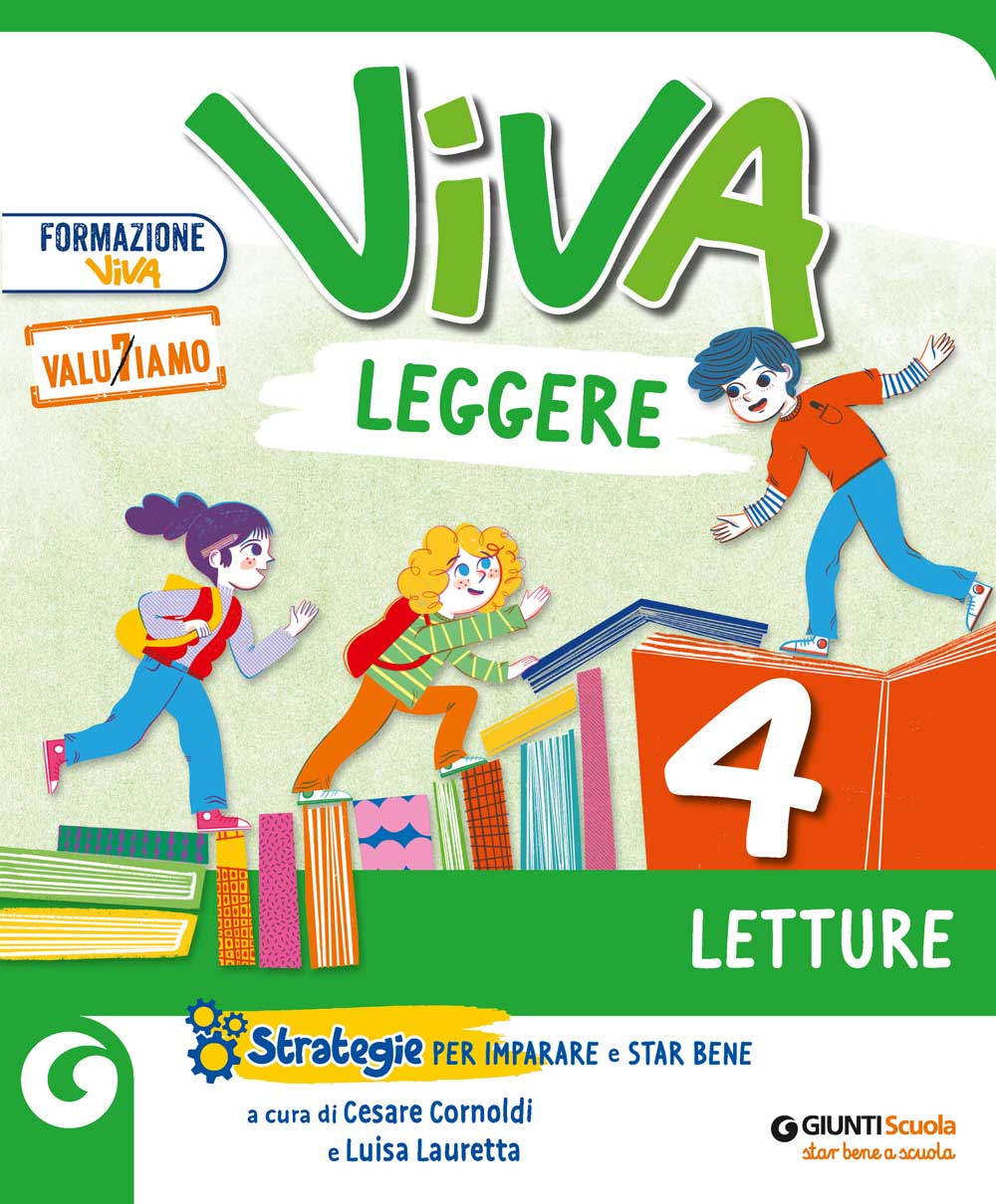 Libro Elementari Viva Leggere CL. 4 - Confezione Vendita | Giunti Scuola