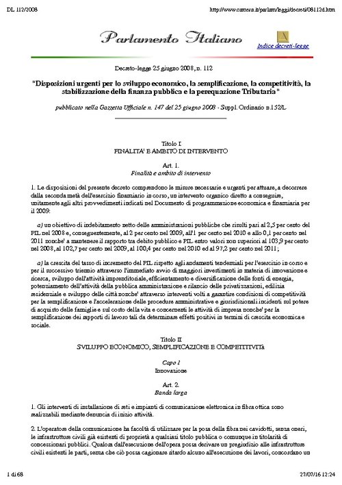 12. D.L. 112/2008 | Giunti Scuola 12. D.L. 112/2008 | Giunti Scuola