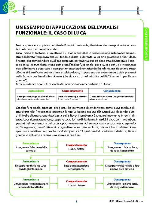 2. Il caso di Luca | Giunti Scuola 2. Il caso di Luca | Giunti Scuola