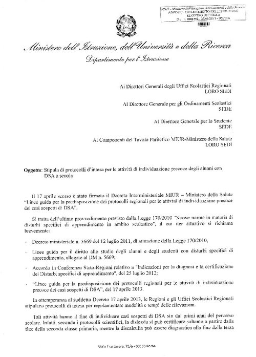 29. Nota MIUR n. 1552 del 27/06/2013 | Giunti Scuola 29. Nota MIUR n. 1552 del 27/06/2013 | Giunti Scuola