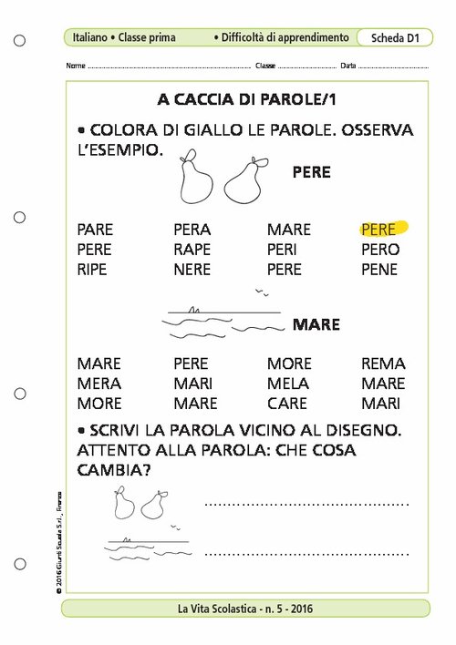 A caccia di parole/1 | Giunti Scuola A caccia di parole/1 | Giunti Scuola