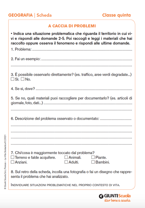 A caccia di problemi | Giunti Scuola A caccia di problemi | Giunti Scuola